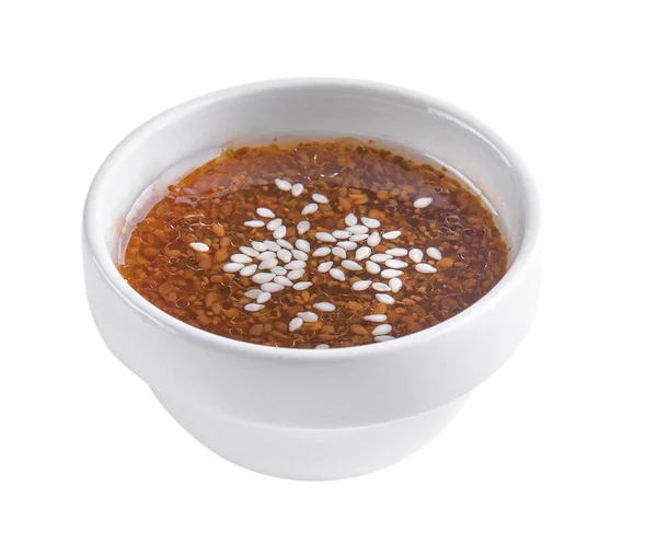 Sauce dressing isolated on white background — Stock Photo, Image