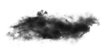  whhite arka plan üzerinde siyah bulut