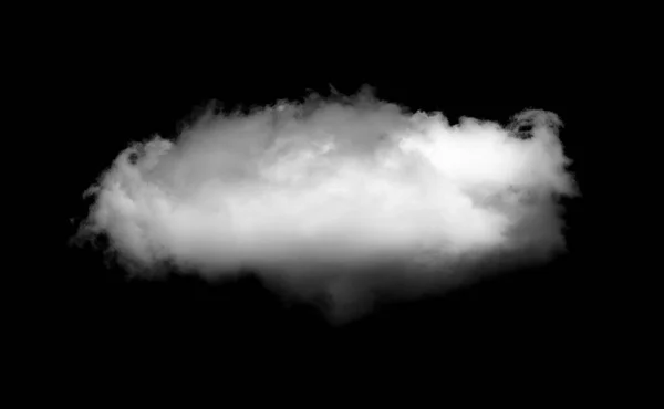 Хмари на чорному тлі — стокове фото