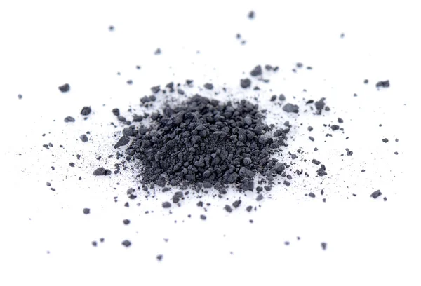 Κάρβουνο απομονωμένο σε λευκό φόντο — Φωτογραφία Αρχείου