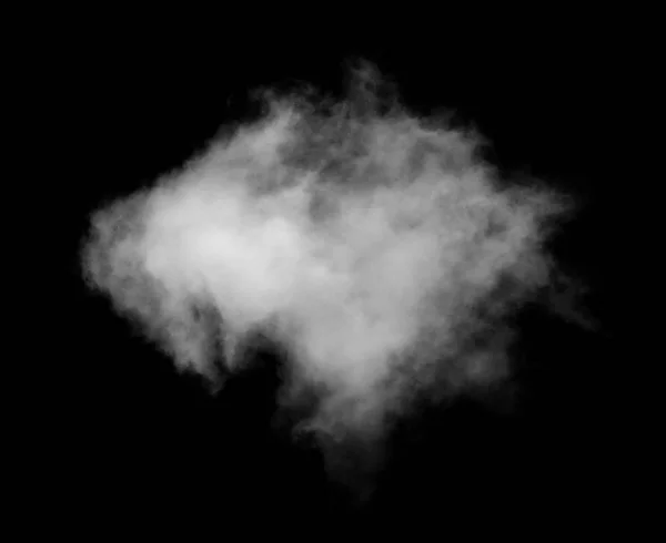 Siyah arkaplan üzerindeki bulutlar — Stok fotoğraf