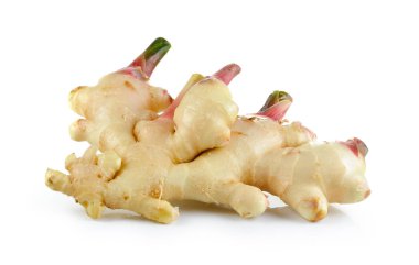 Beyaz arkaplanda kızıl