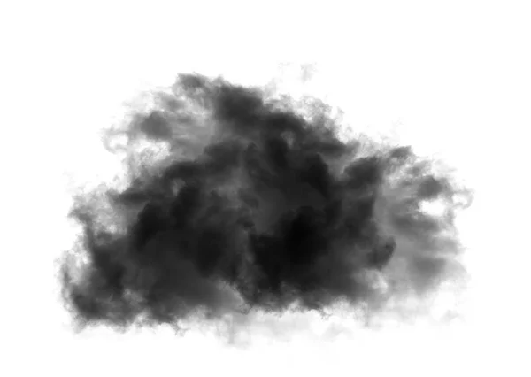 Чорні хмари на чорному фоні — стокове фото