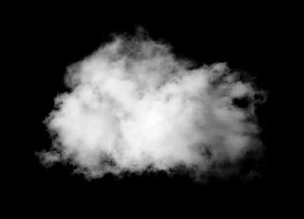 Siyah arkaplan üzerindeki bulutlar — Stok fotoğraf
