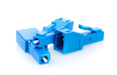 Beyaz arka plan üzerinde zayıflatıcı lif