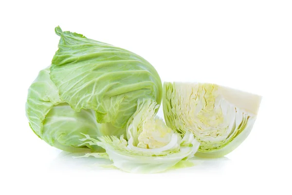 Cabbage on white background — Stock Photo, Image