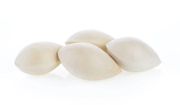 Ginkgo seeds on white background — Stock Photo, Image