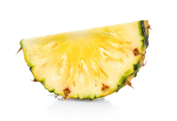 Ananas lettertype bekijken geïsoleerd op witte achtergrond — Stockfoto