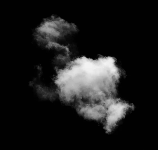 Nuages sur fond noir — Photo