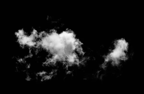 Nubes sobre fondo negro —  Fotos de Stock