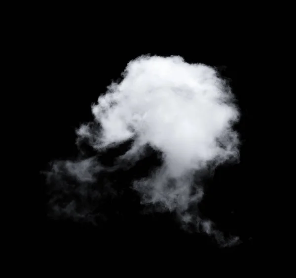 Хмари на чорному тлі — стокове фото