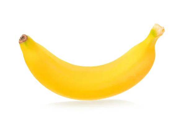 केळी पांढरा पार्श्वभूमीवर वेगळे — स्टॉक फोटो, इमेज