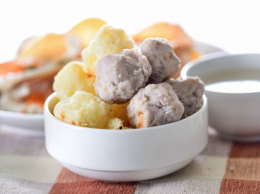 Manyok lezzetli tatlı ızgara