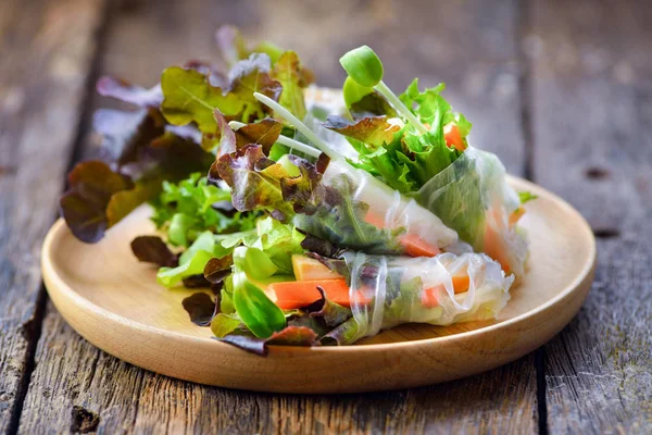 Insalata roll cibo sano — Foto Stock