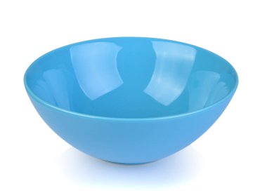 beyaz arkaplanda kase