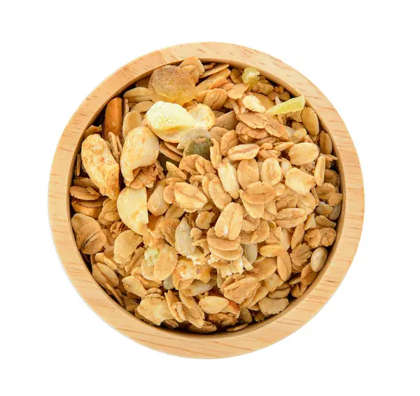 Müsli i skål — Stockfoto