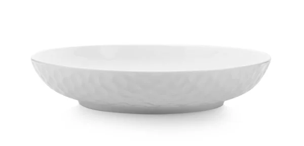 Ceramic Plate White Background — Stock Photo, Image