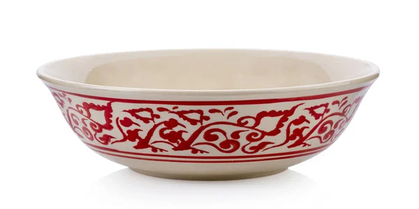Ceramic Bowl Isolated White Background — Stock Photo, Image