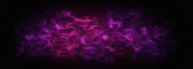 Derin uzay yıldız alanı. Evren yıldızlarla ve gazla dolu. çok uzak bir evren çizimi