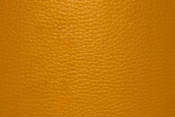Oranžová Kožená Textura Kožený Materiál Pozadí — Stock fotografie