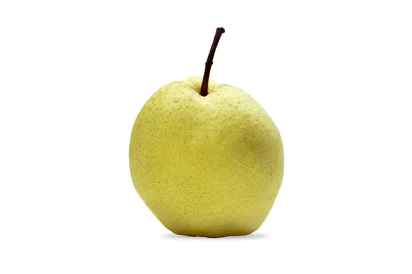 Päron Frukt Vit Isolerad Vit Bakgrund Med Klippning Väg — Stockfoto