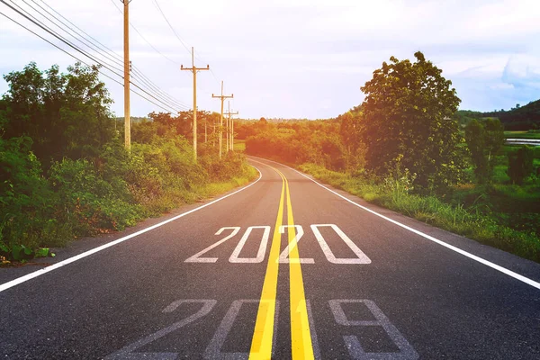 Tayland Country Road Manzara Dağları Doğa Manzarası Arabalar Insanlar Yok — Stok fotoğraf