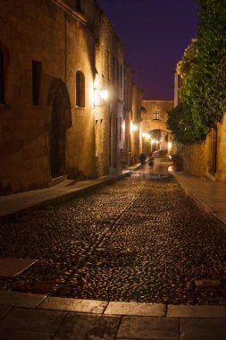 Yunanistan'da antik cadde