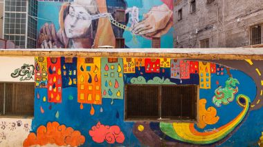 Napoli murales adli Psikiyatri hastanesi