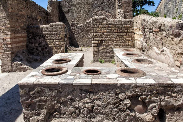 Αρχαιολογία περιοχή Ercolano — Φωτογραφία Αρχείου
