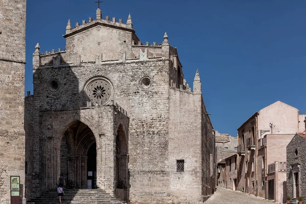 Catedral de Erice — Foto de Stock