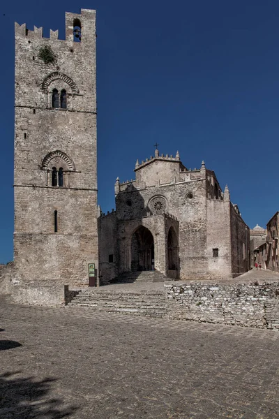 Cathedral of Erice — Stock Photo, Image
