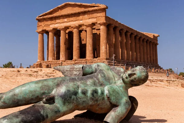 Sicilia Valle del Tempio di Agrigento — Foto Stock