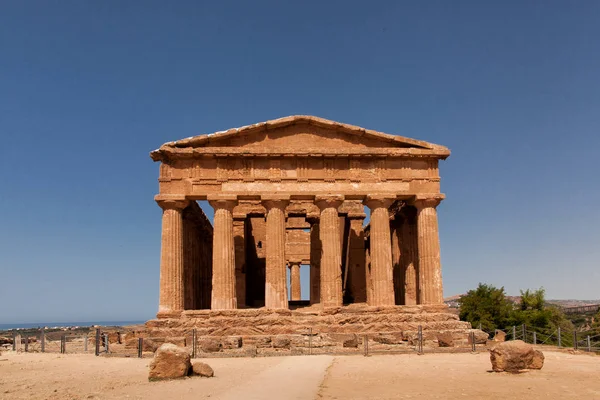 Sicilia Agrigento Valle del Templo — Foto de Stock