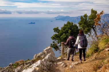 İtalya Campania Praiano Agerola Sentiero degli Dei