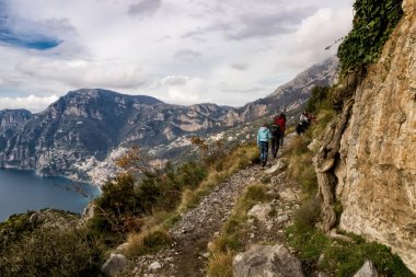 İtalya Campania Praiano Agerola Sentiero degli Dei