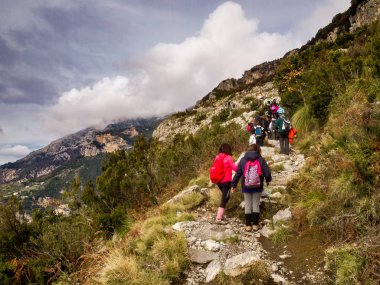İtalya Campania Praiano Agerola Sentiero degli Dei