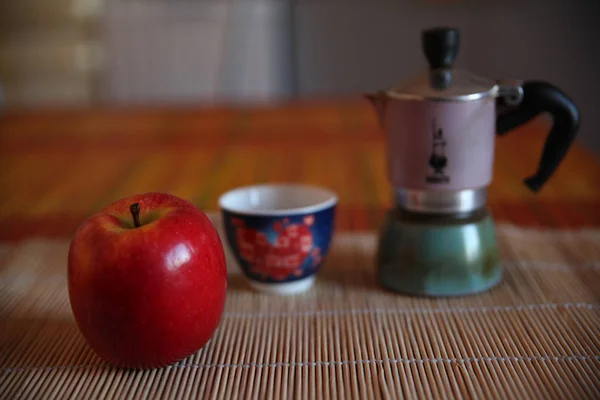 La vida de la manzana — Foto de Stock