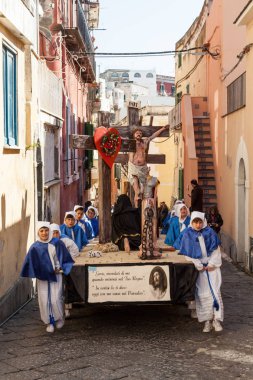 Procida, İtalya - 25 Mart 2016 - 11, 2016 - 