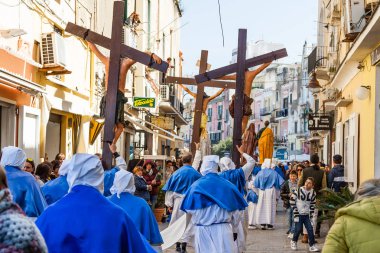 Procida, İtalya - 25 Mart 2016 - 11, 2016 - 