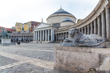 Plebiscito meydanına Napoli İtalya