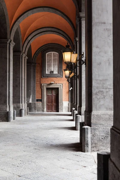 Königlicher Palast Neapel Italien — Stockfoto