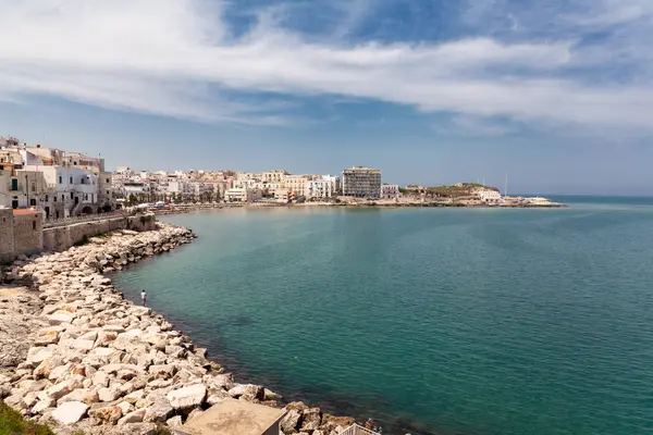 Vieste  Puglia  Gargano Italy — Stock Photo, Image