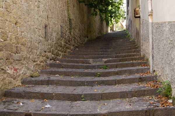 Itálie, Kampánie, Neapol, schodiště Petraio — Stock fotografie