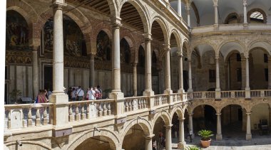 İtalya, Sicilya, Palermo Norman Sarayı