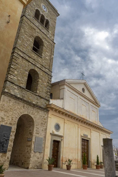 Wandelen Door Steegjes Van Santa Maria Castellabate — Stockfoto