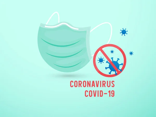 Medisch Masker Voor Artsen Verpleegkundigen Mensen Met Gezondheidsbescherming Coronavirus Covid — Stockvector