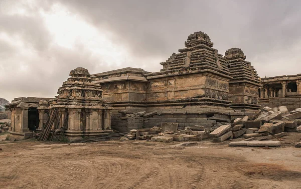 Vijayanagara Ruins Former Capital Vijayanagar Empire Village Hampi Northern Indian — Stock Photo, Image