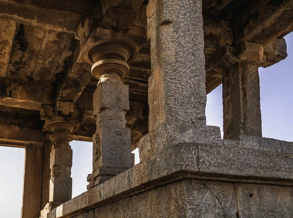 Ruinas Vijayanagara Antigua Capital Del Imperio Vijayanagar Pueblo Hampi Estado — Foto de Stock