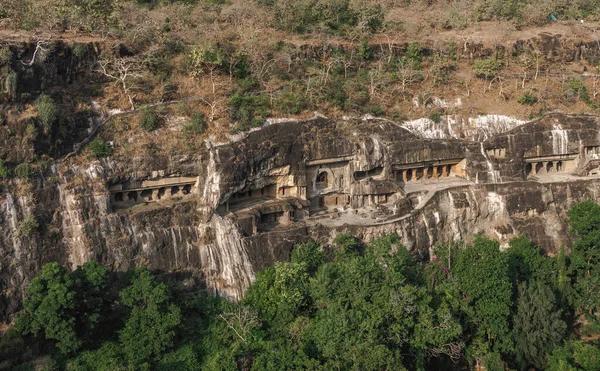 Hindistan, Vindhya Granit Dağları 'ndaki Ajanta Mağara Tapınakları