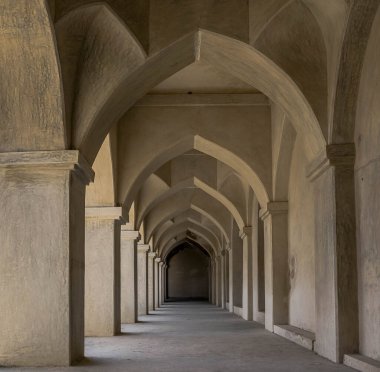 Hindistan, Tamil Nadu 'daki Gingee Fort Tesisi.